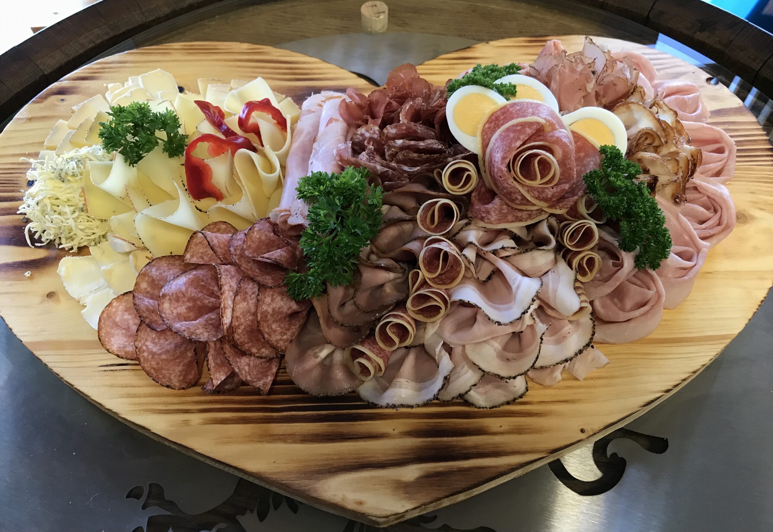 Aufschnittplatte Brettljause