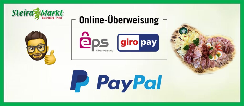 eps giropay Paypal online überweisung
